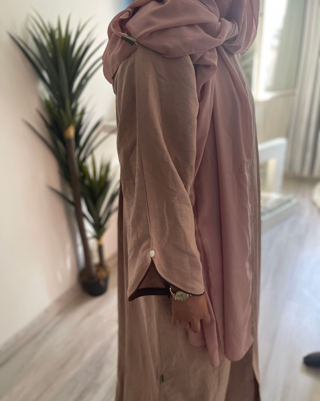Abaya Rose Gold