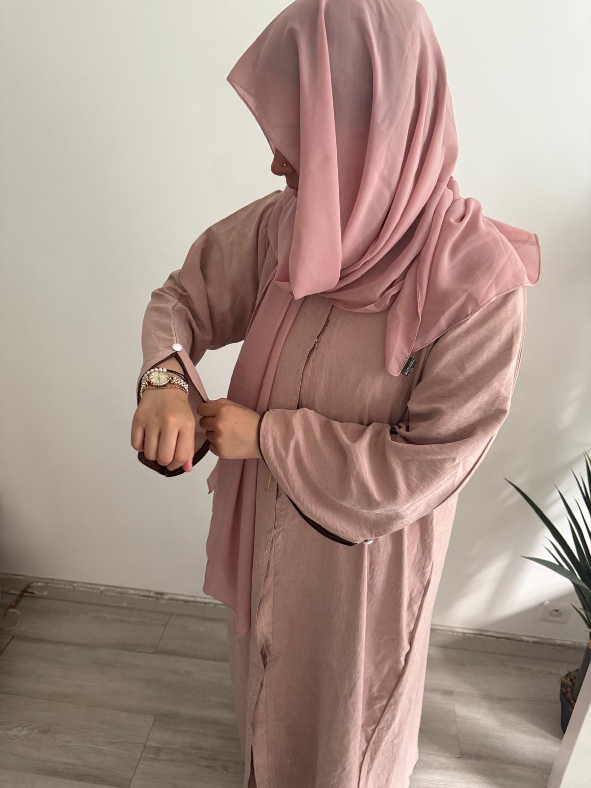 Abaya Rose Gold